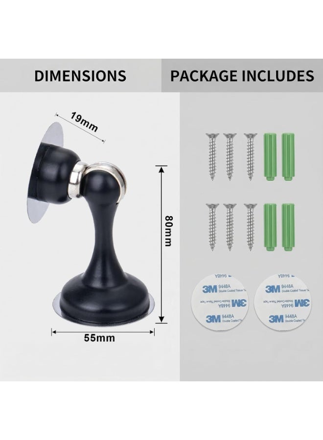 اسرلي وايت سدادات الأبواب المغناطيسية - عبوة من قطعتين - Image 3